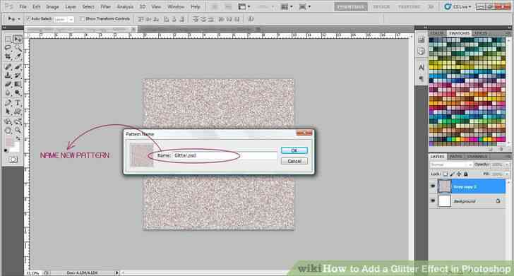 Image intitulée Ajouter un Effet de Paillettes dans Photoshop Étape 8